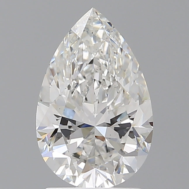2.09 Carat Pear Shaped, Ideal Cut, E Color, VS1 Clarity, IGI Certified Lab Grown Diamond
