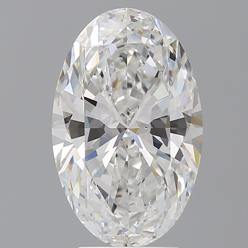 4.09 Carat Oval Shaped, Ideal Cut, E Color, VS1 Clarity, IGI Certified Lab Grown Diamond