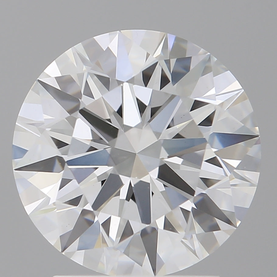 2.59 Carat Round Shaped, Ideal Cut, E Color, VVS2 Clarity, IGI Certified Lab Grown Diamond