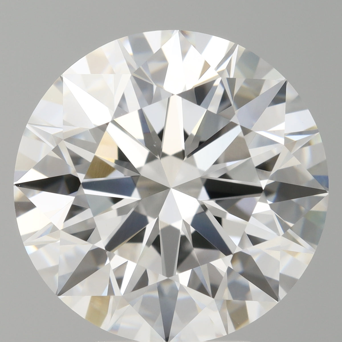 6.00 Carat Round Shaped, Ideal Cut, E Color, VVS2 Clarity, IGI Certified Lab Grown Diamond