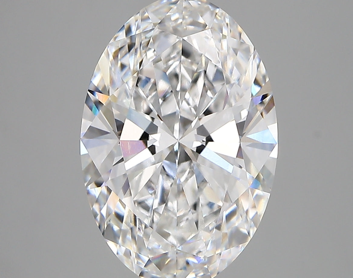 4.37 Carat Oval Shaped, Very Good Cut, E Color, VVS2 Clarity, IGI Certified Lab Grown Diamond
