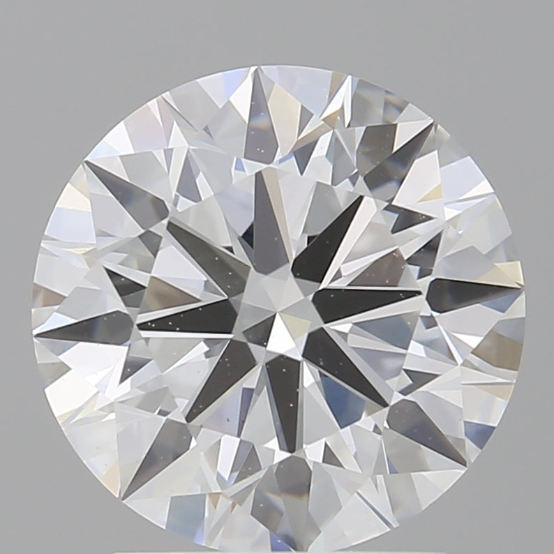 2.54 Carat Round Shaped, Ideal Cut, E Color, VVS2 Clarity, IGI Certified Lab Grown Diamond