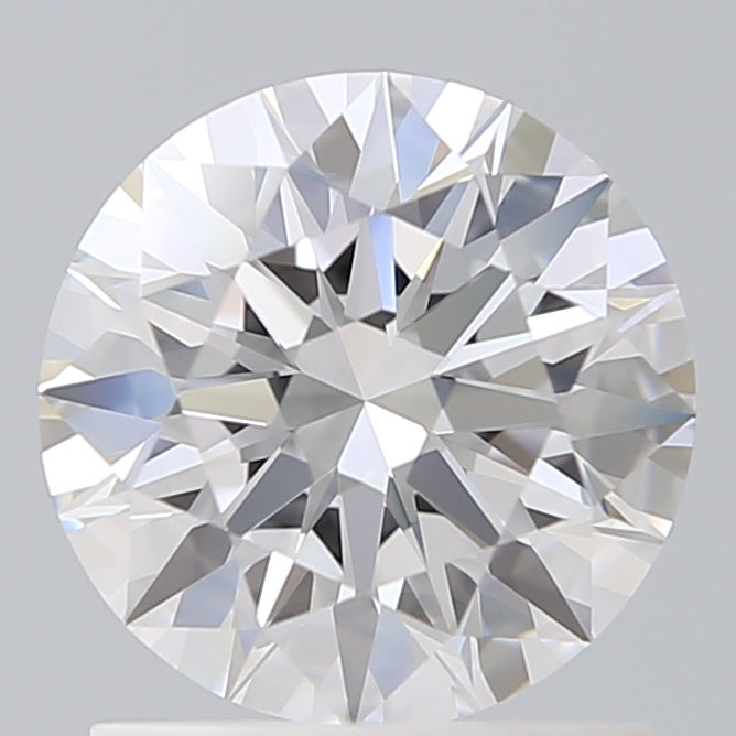 1.31 Carat Round Shaped, Ideal Cut, D Color, VVS2 Clarity, IGI Certified Lab Grown Diamond