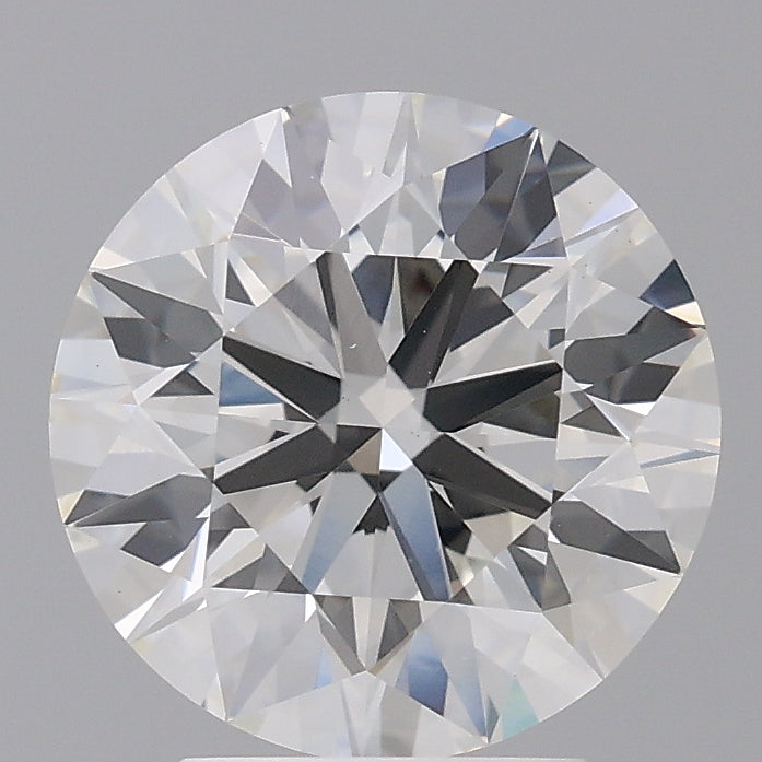 3.50 Carat Round Shaped, Ideal Cut, F Color, VS1 Clarity, IGI Certified Lab Grown Diamond