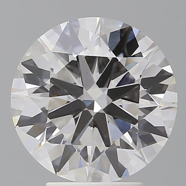 4.00 Carat Round Shaped, Excellent Cut, F Color, VS1 Clarity, IGI Certified Lab Grown Diamond