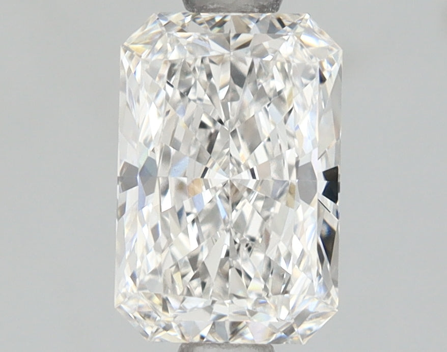 1.14 Carat Radiant Shaped, Ideal Cut, F Color, VVS2 Clarity, IGI Certified Lab Grown Diamond