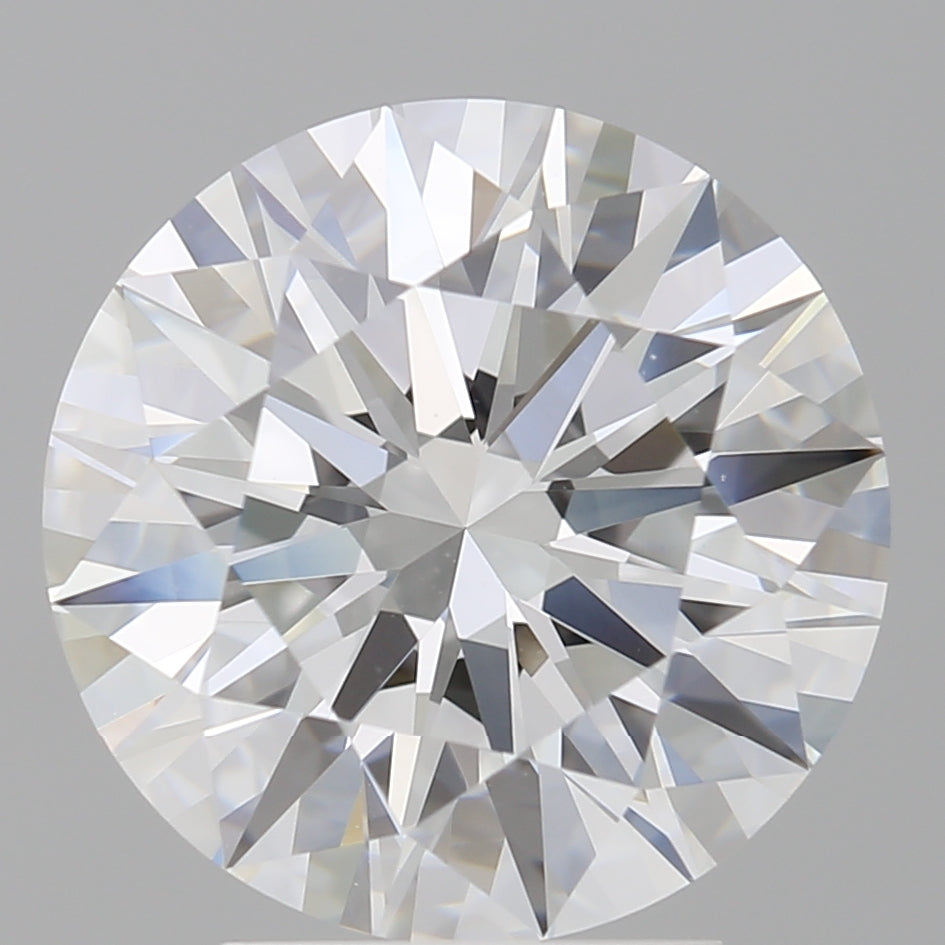 4.01 Carat Round Shaped, Very Good Cut, E Color, VVS2 Clarity, IGI Certified Lab Grown Diamond