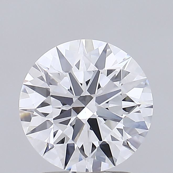 2.09 Carat Round Shaped, Ideal Cut, D Color, VVS2 Clarity, IGI Certified Lab Grown Diamond