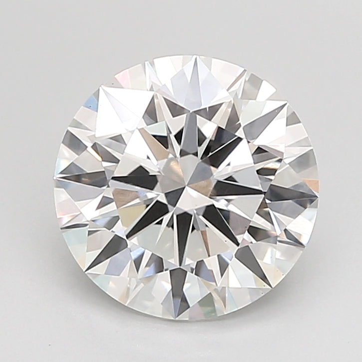 3.02 Carat Round Shaped, Ideal Cut, E Color, VS1 Clarity, IGI Certified Lab Grown Diamond