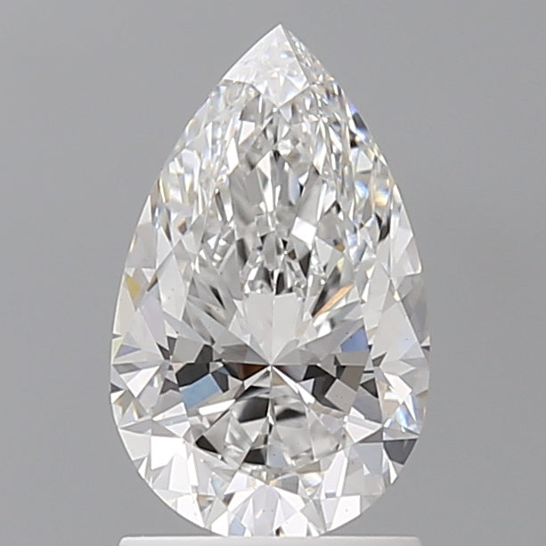 1.52 Carat Pear Shaped, Ideal Cut, E Color, VS1 Clarity, IGI Certified Lab Grown Diamond