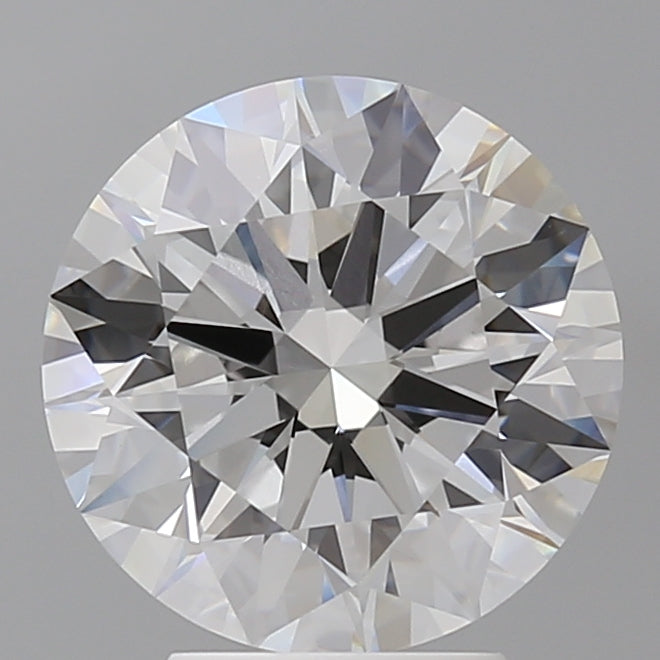 4.07 Carat Round Shaped, Ideal Cut, E Color, VS1 Clarity, IGI Certified Lab Grown Diamond