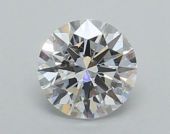 0.52 Carat Round Shaped, Excellent Cut, D Color, VVS2 Clarity, IGI Certified Lab Grown Diamond