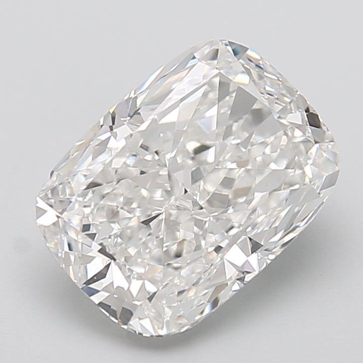 6.34 Carat Cushion Shaped, Very Good Cut, F Color, VVS2 Clarity, IGI Certified Lab Grown Diamond