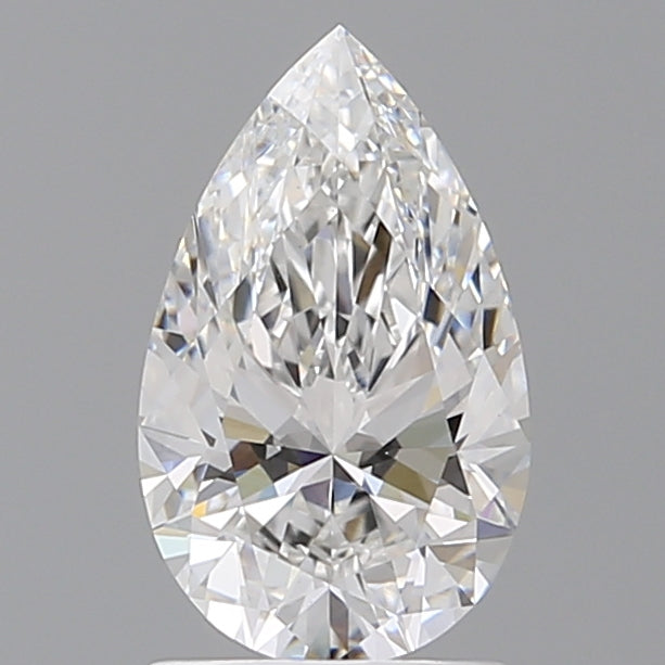 1.59 Carat Pear Shaped, Ideal Cut, D Color, VVS2 Clarity, IGI Certified Lab Grown Diamond
