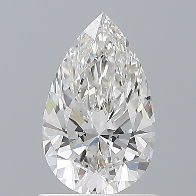 1.07 Carat Pear Shaped, Ideal Cut, F Color, VS1 Clarity, IGI Certified Lab Grown Diamond