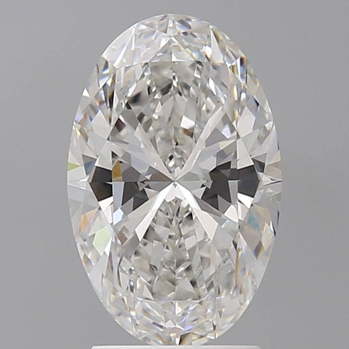 2.60 Carat Oval Shaped, Ideal Cut, F Color, VS1 Clarity, IGI Certified Lab Grown Diamond
