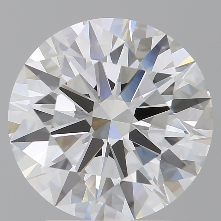3.04 Carat Round Shaped, Ideal Cut, E Color, VVS2 Clarity, IGI Certified Lab Grown Diamond