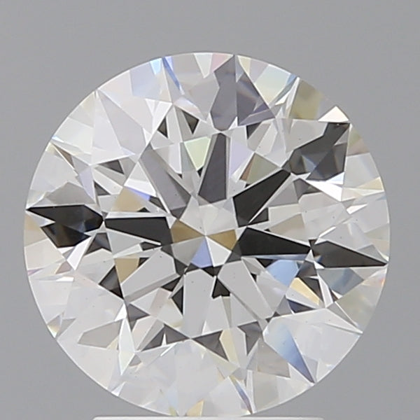 3.09 Carat Round Shaped, Ideal Cut, E Color, VS1 Clarity, IGI Certified Lab Grown Diamond