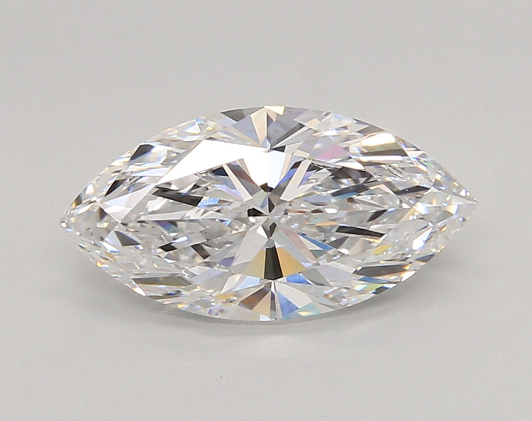 2.49 Carat Marquise Shaped, Ideal Cut, D Color, VS1 Clarity, IGI Certified Lab Grown Diamond