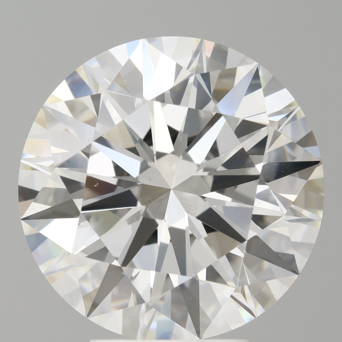 5.55 Carat Round Shaped, Ideal Cut, E Color, VS1 Clarity, IGI Certified Lab Grown Diamond
