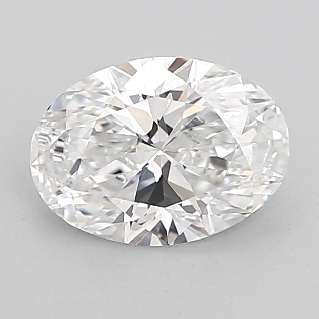 1.51 Carat Oval Shaped, Ideal Cut, D Color, VVS2 Clarity, IGI Certified Lab Grown Diamond