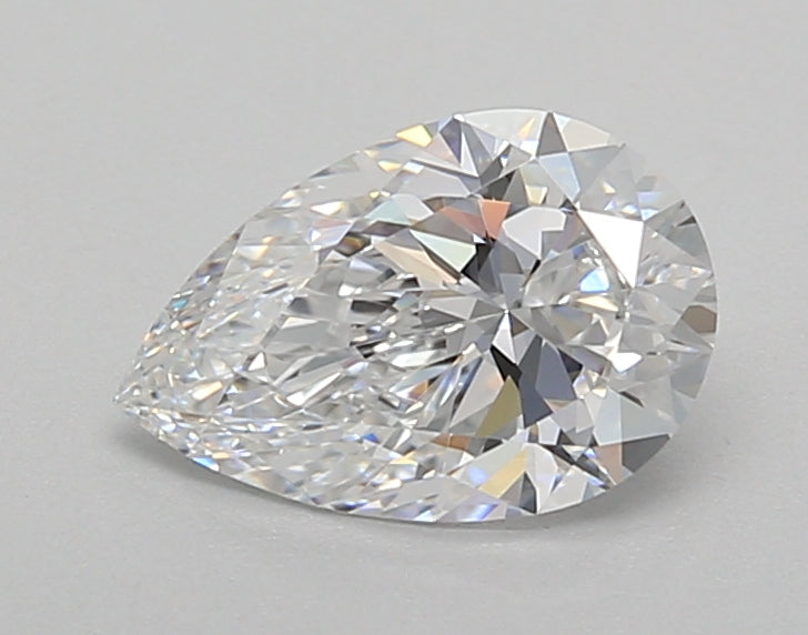 1.02 Carat Pear Shaped, Excellent Cut, D Color, VVS2 Clarity, IGI Certified Lab Grown Diamond