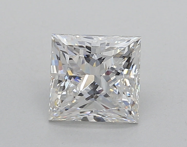 1.03 Carat Princess Shaped, Excellent Cut, F Color, VS1 Clarity, IGI Certified Lab Grown Diamond