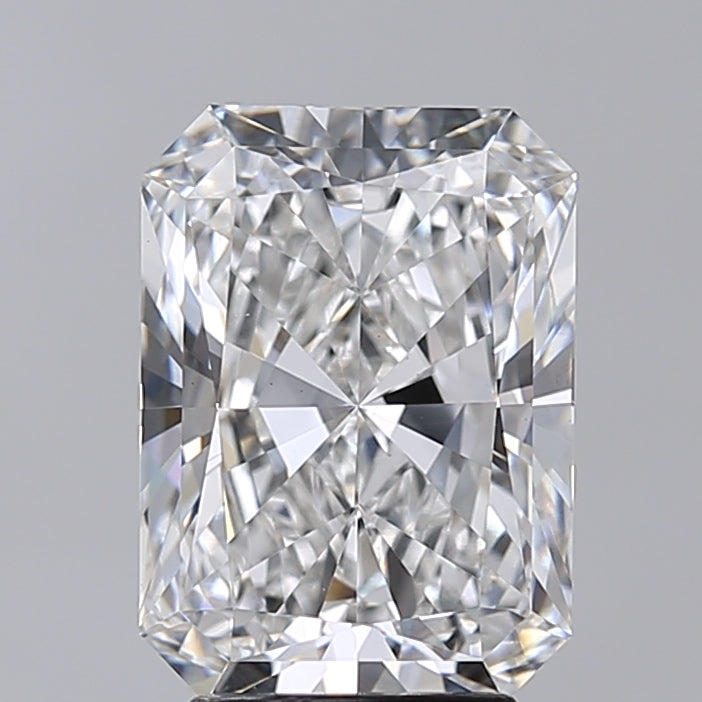 3.52 Carat Radiant Shaped, Excellent Cut, E Color, VS1 Clarity, IGI Certified Lab Grown Diamond