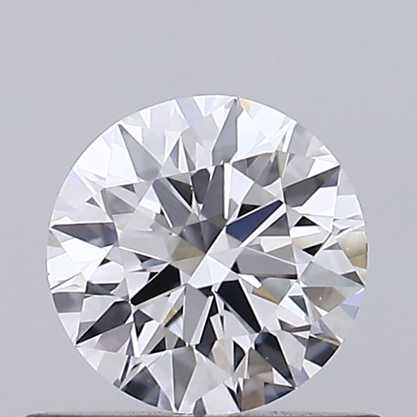 0.55 Carat Round Shaped, Ideal Cut, D Color, VVS2 Clarity, IGI Certified Lab Grown Diamond
