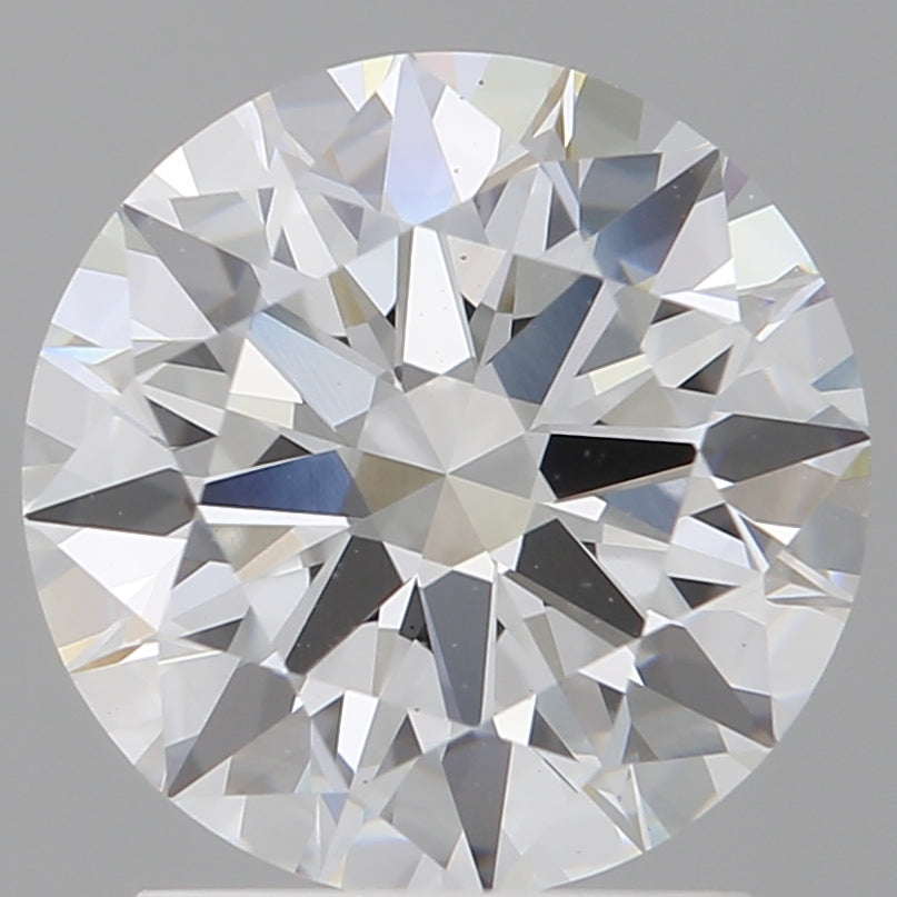2.10 Carat Round Shaped, Ideal Cut, E Color, VS1 Clarity, IGI Certified Lab Grown Diamond