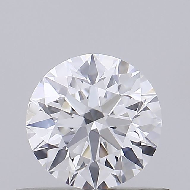 0.54 Carat Round Shaped, Ideal Cut, D Color, VVS2 Clarity, IGI Certified Lab Grown Diamond