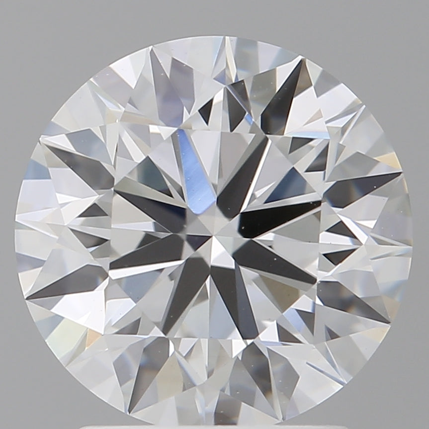 2.51 Carat Round Shaped, Ideal Cut, E Color, VVS2 Clarity, IGI Certified Lab Grown Diamond