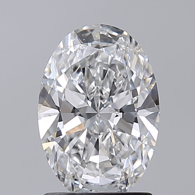 1.51 Carat Oval Shaped, Very Good Cut, D Color, VVS2 Clarity, IGI Certified Lab Grown Diamond
