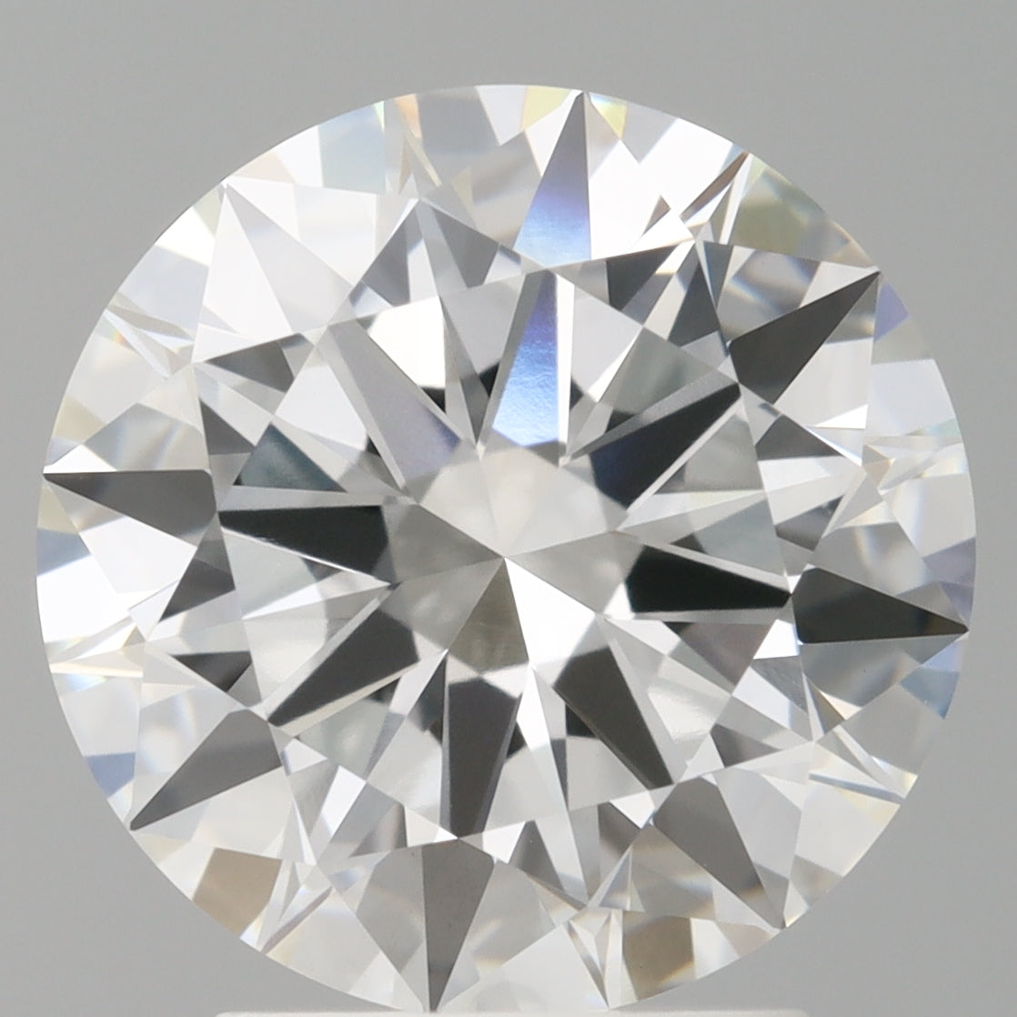 3.00 Carat Round Shaped, Excellent Cut, E Color, VVS2 Clarity, IGI Certified Lab Grown Diamond
