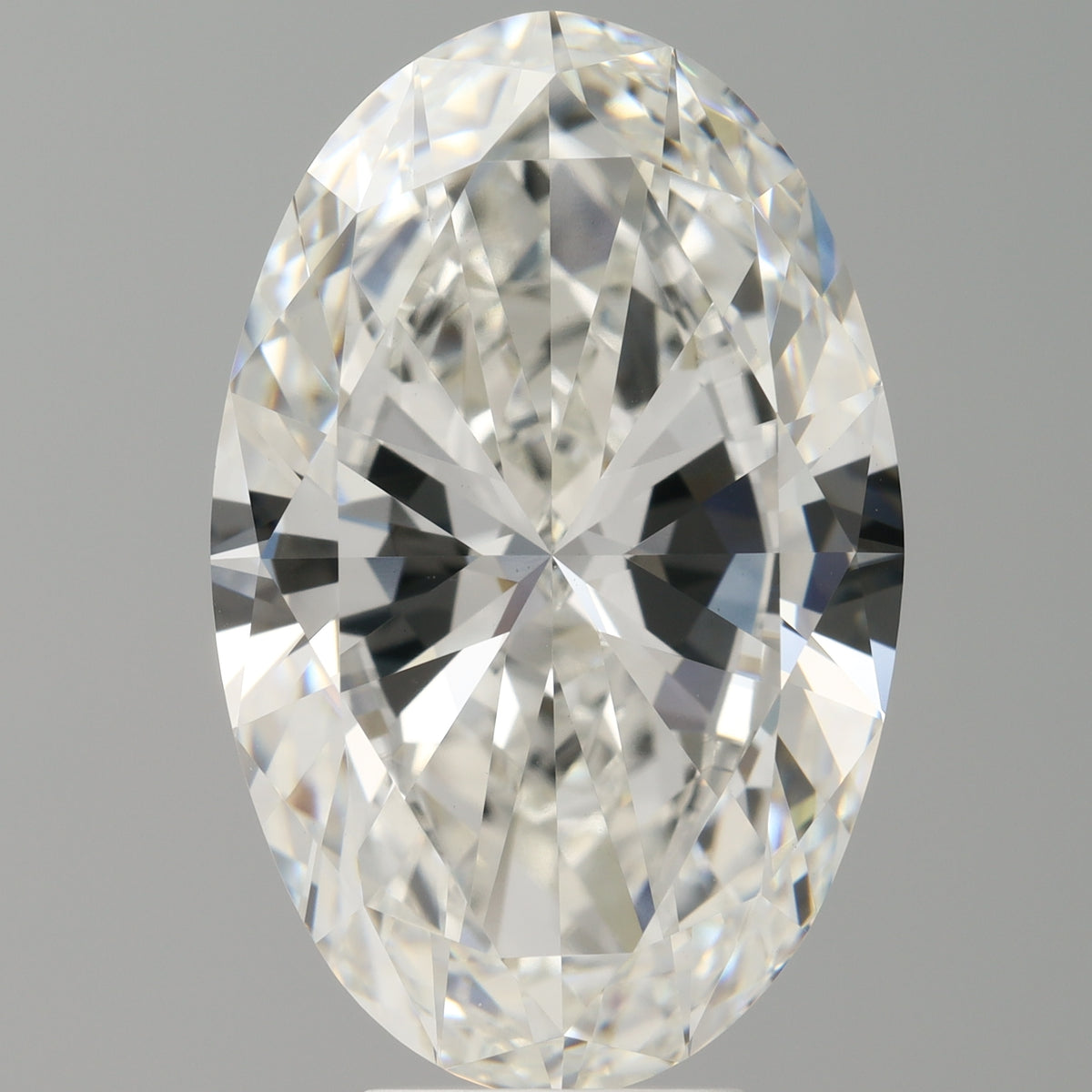 7.01 Carat Oval Shaped, Excellent Cut, F Color, VVS2 Clarity, IGI Certified Lab Grown Diamond