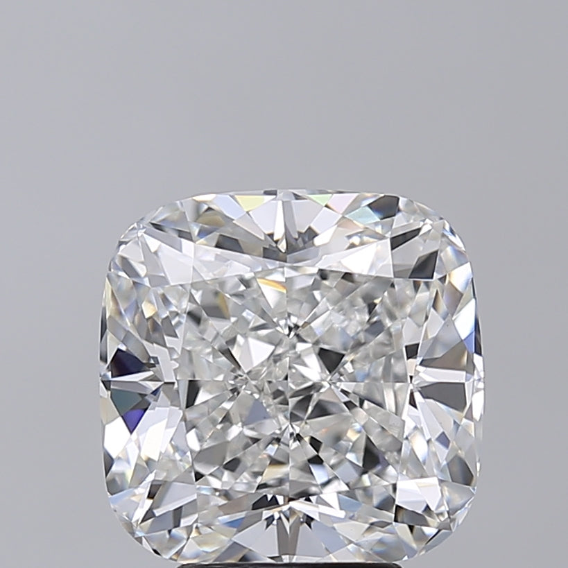 5.02 Carat Cushion Shaped, Excellent Cut, E Color, VVS2 Clarity, IGI Certified Lab Grown Diamond