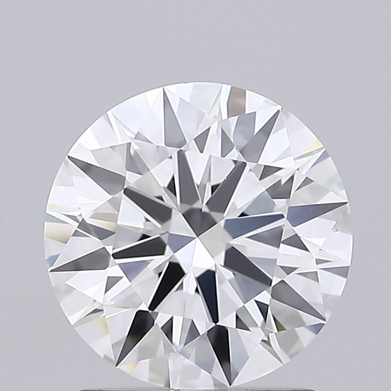 1.55 Carat Round Shaped, Ideal Cut, F Color, VVS2 Clarity, IGI Certified Lab Grown Diamond