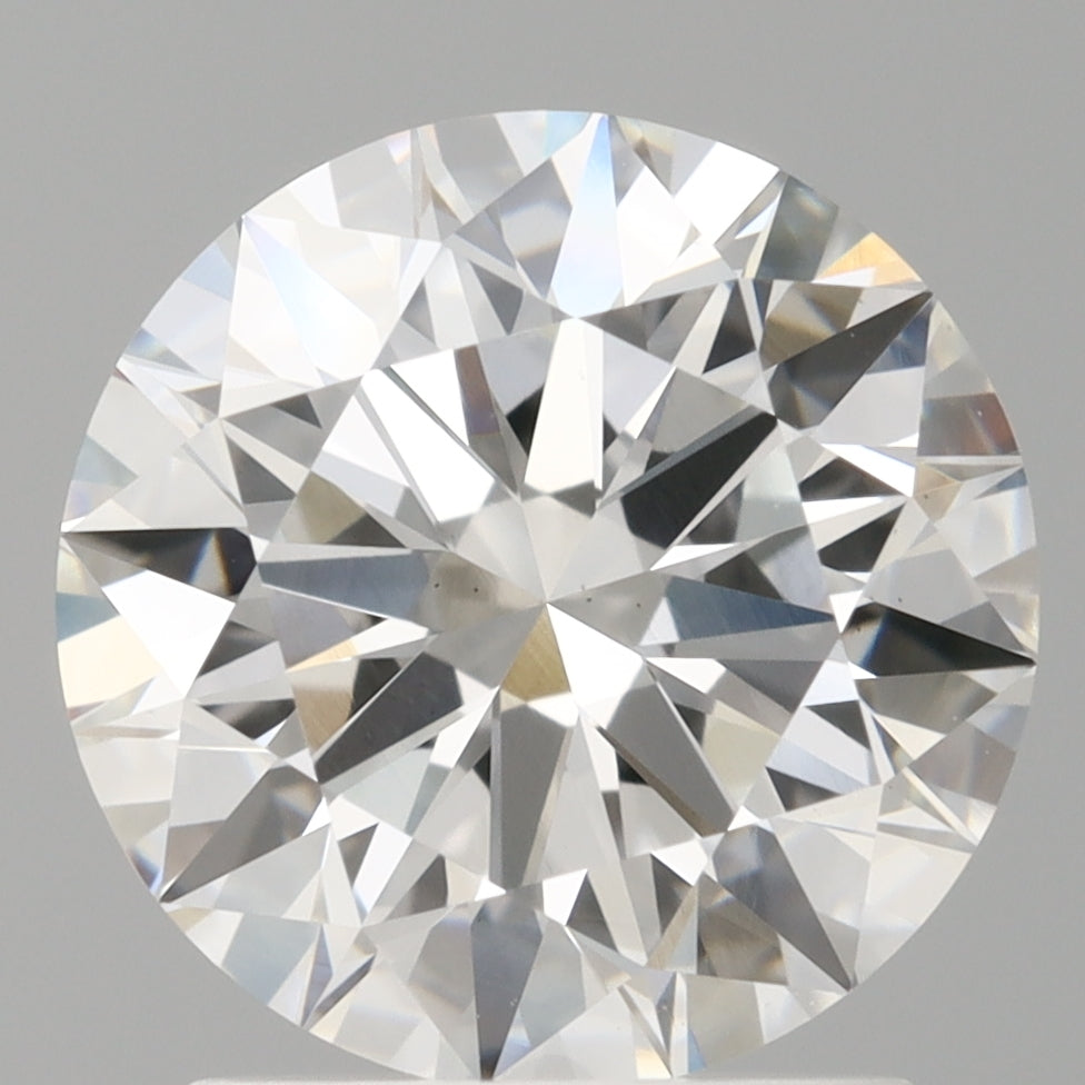 1.99 Carat Round Shaped, Excellent Cut, E Color, VS1 Clarity, IGI Certified Lab Grown Diamond