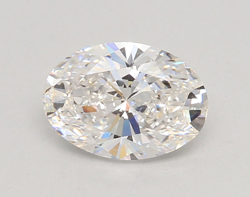 1.34 Carat Oval Shaped, Ideal Cut, F Color, VVS2 Clarity, IGI Certified Lab Grown Diamond