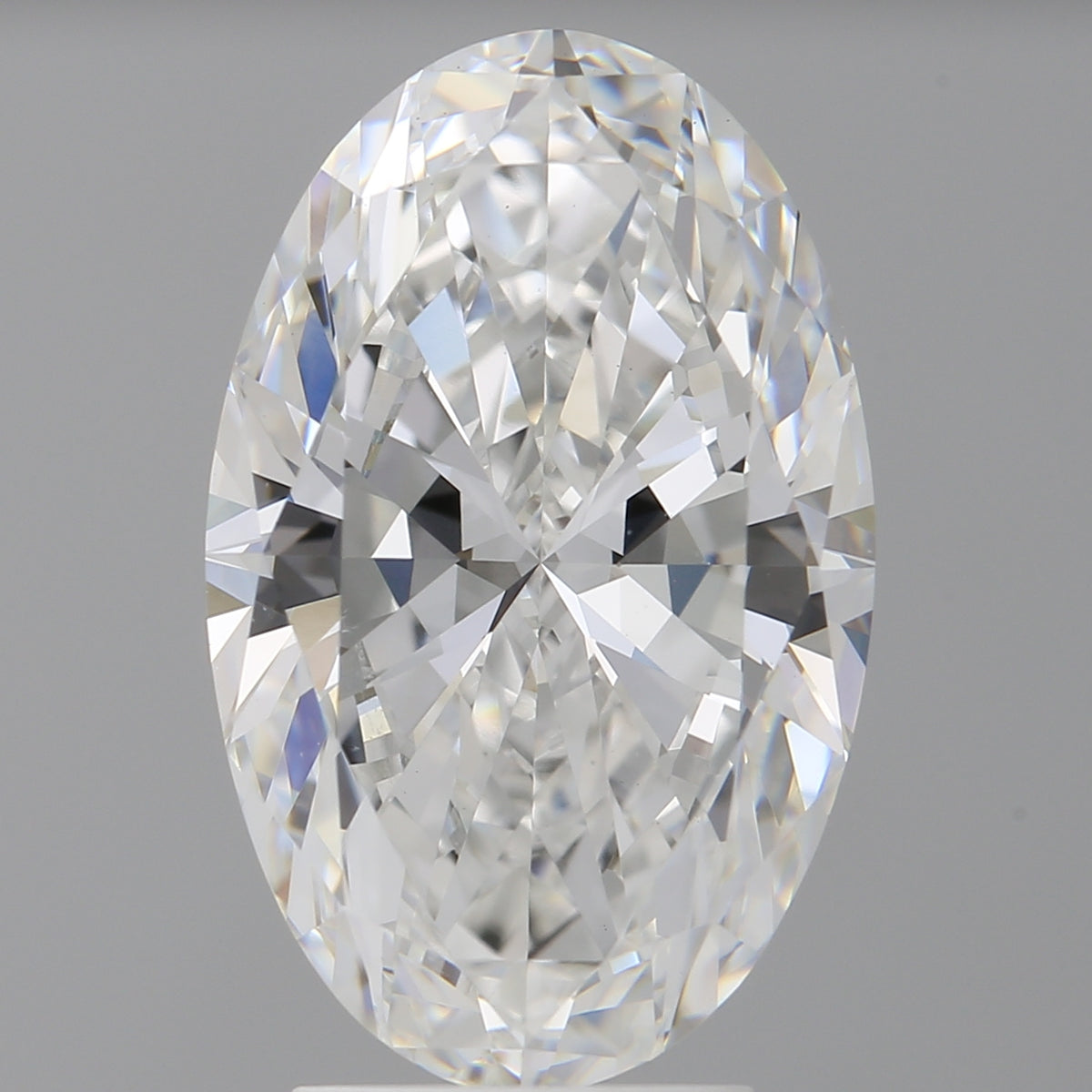 4.02 Carat Oval Shaped, Ideal Cut, E Color, VVS2 Clarity, IGI Certified Lab Grown Diamond