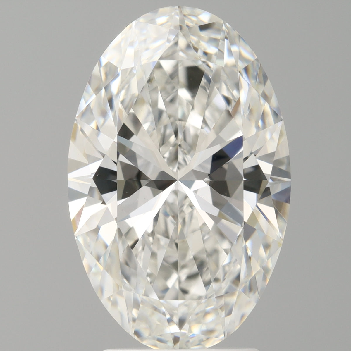 3.57 Carat Oval Shaped, Ideal Cut, F Color, VVS2 Clarity, IGI Certified Lab Grown Diamond