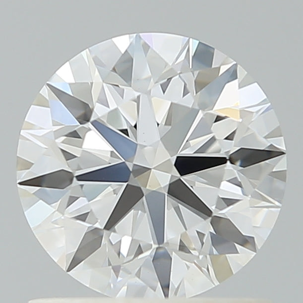 1.09 Carat Round Shaped, Ideal Cut, D Color, VS1 Clarity, IGI Certified Lab Grown Diamond