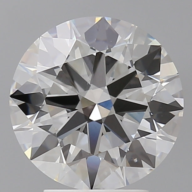 3.51 Carat Round Shaped, Ideal Cut, F Color, VVS2 Clarity, IGI Certified Lab Grown Diamond