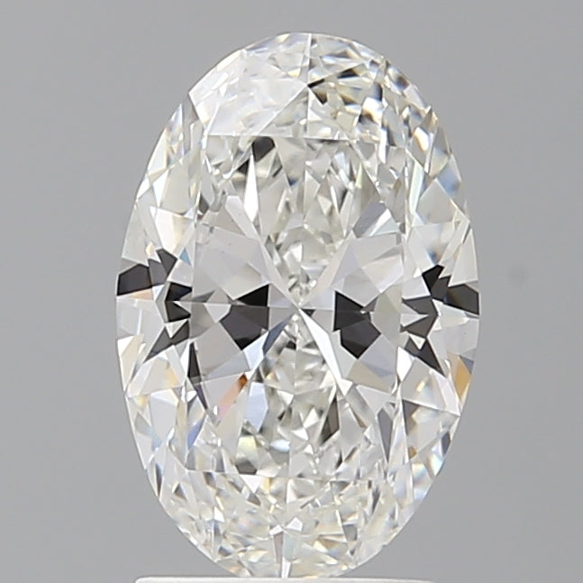 2.09 Carat Oval Shaped, Ideal Cut, F Color, VVS2 Clarity, IGI Certified Lab Grown Diamond