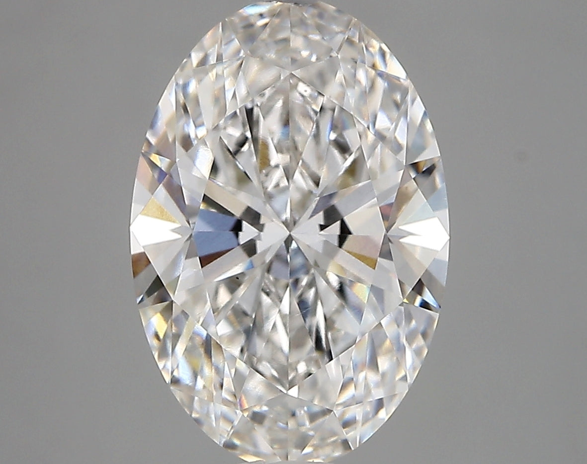 4.26 Carat Oval Shaped, Very Good Cut, G Color, VS1 Clarity, IGI Certified Lab Grown Diamond