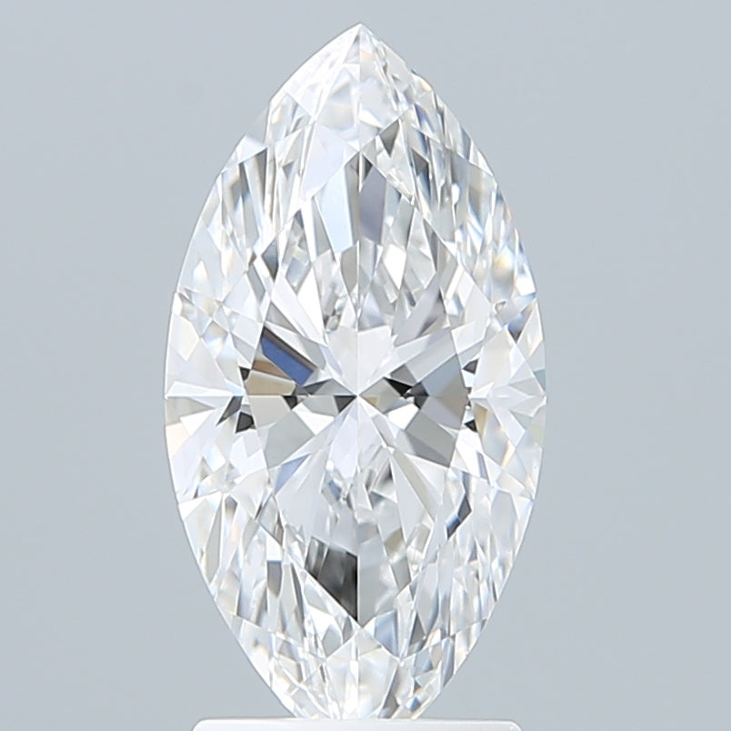 2.29 Carat Marquise Shaped, Ideal Cut, D Color, VVS2 Clarity, IGI Certified Lab Grown Diamond