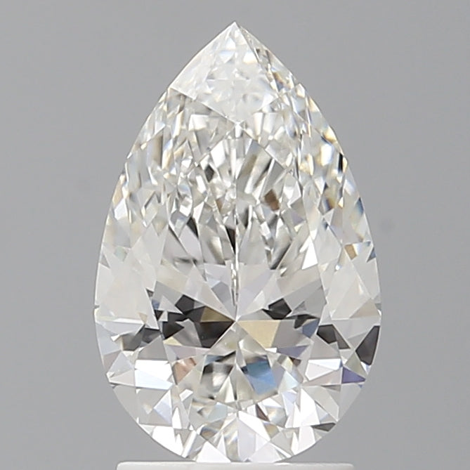 2.06 Carat Pear Shaped, Ideal Cut, F Color, VVS2 Clarity, IGI Certified Lab Grown Diamond