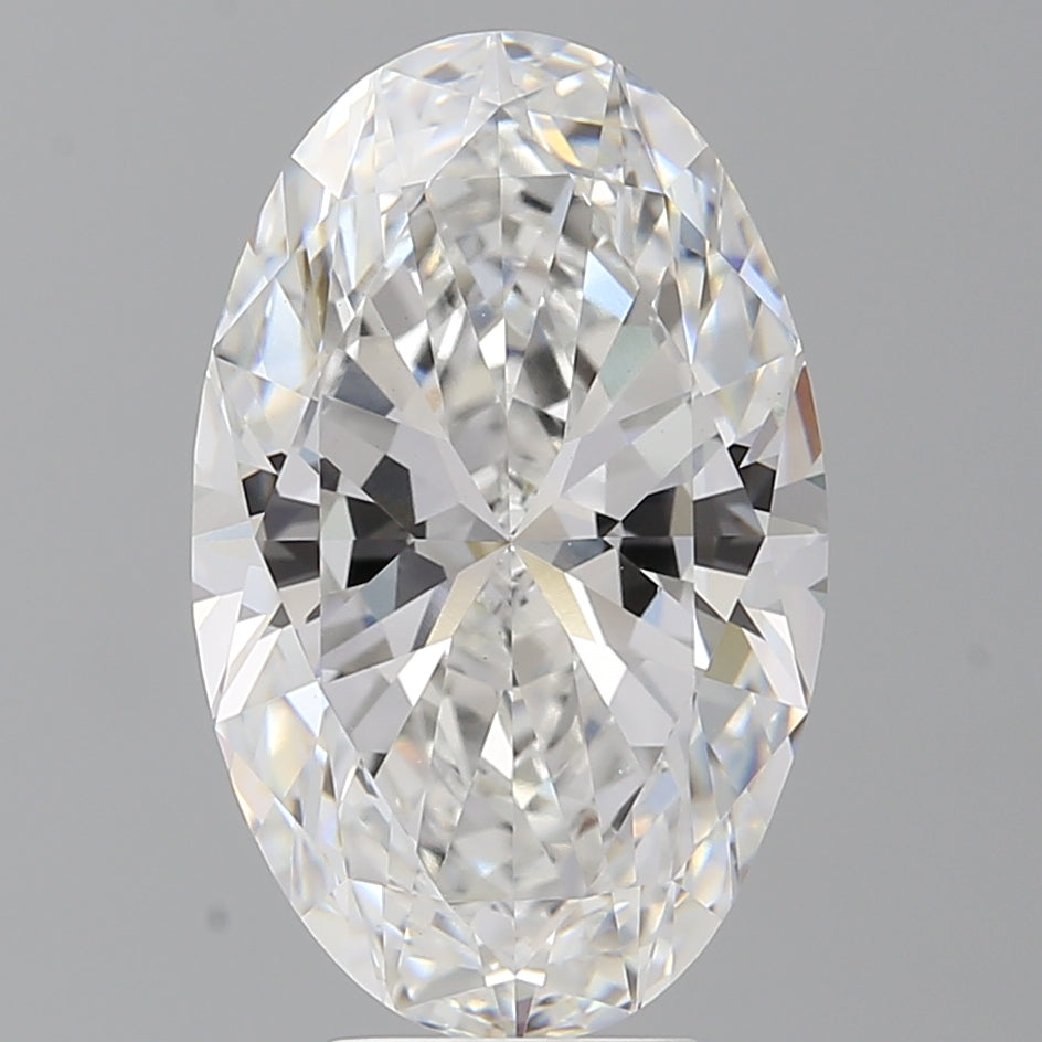 6.53 Carat Oval Shaped, Ideal Cut, E Color, VS1 Clarity, IGI Certified Lab Grown Diamond