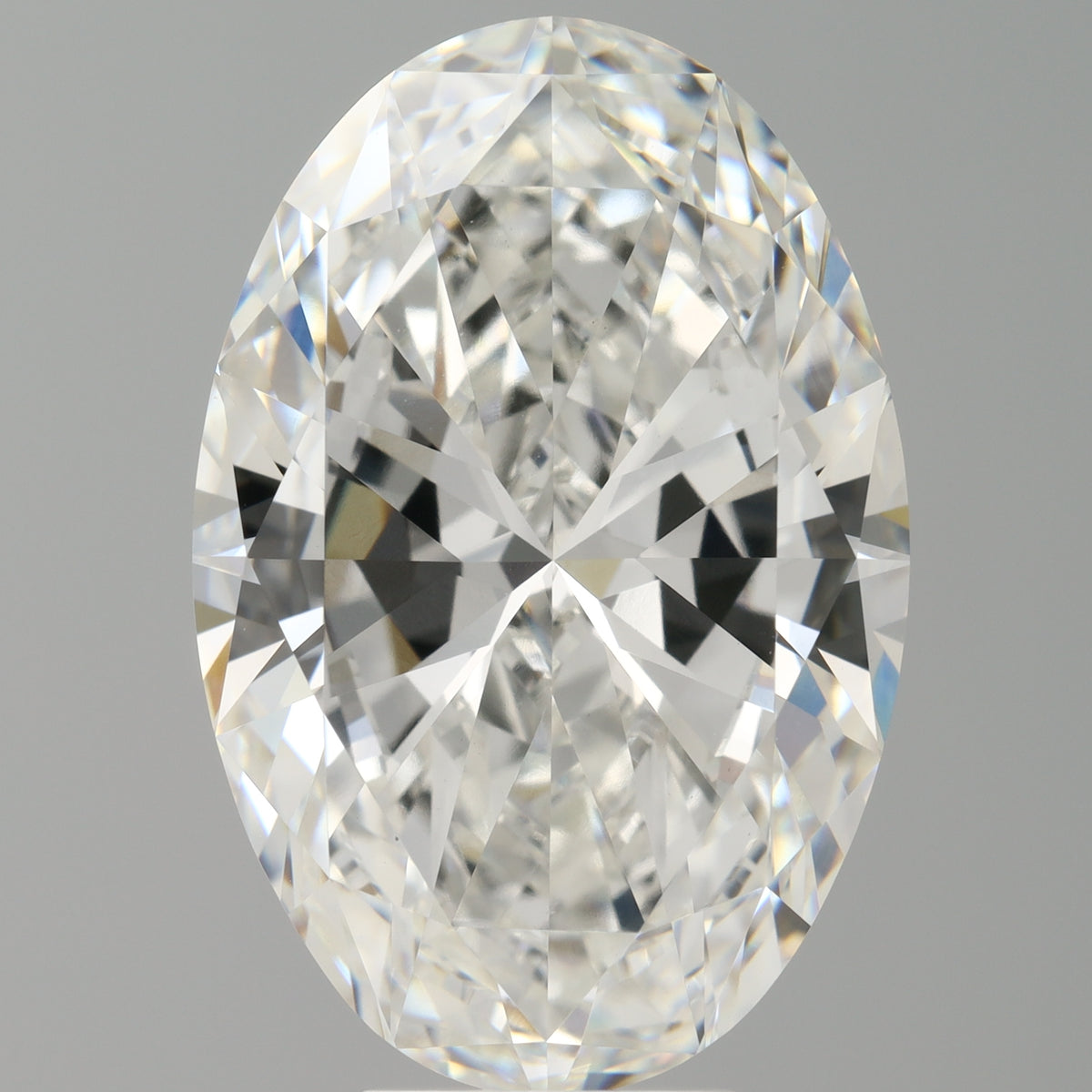8.05 Carat Oval Shaped, Ideal Cut, F Color, VVS2 Clarity, IGI Certified Lab Grown Diamond