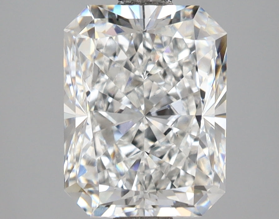 3.01 Carat Radiant Shaped, Excellent Cut, D Color, VS1 Clarity, IGI Certified Lab Grown Diamond